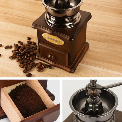 HeritageCraft Coffee Grinder &amp; French Press Set