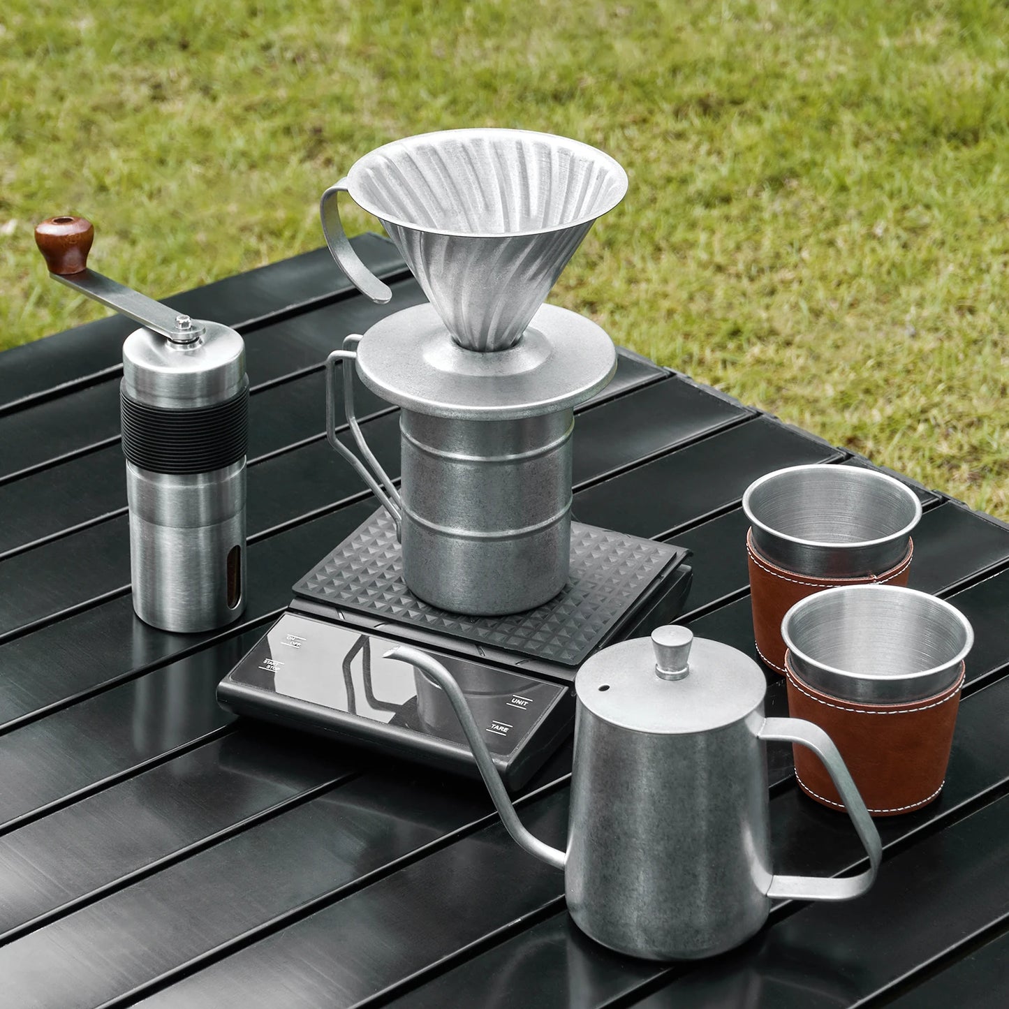 BANLEE Travel Pour Over Coffee Maker Gift Set